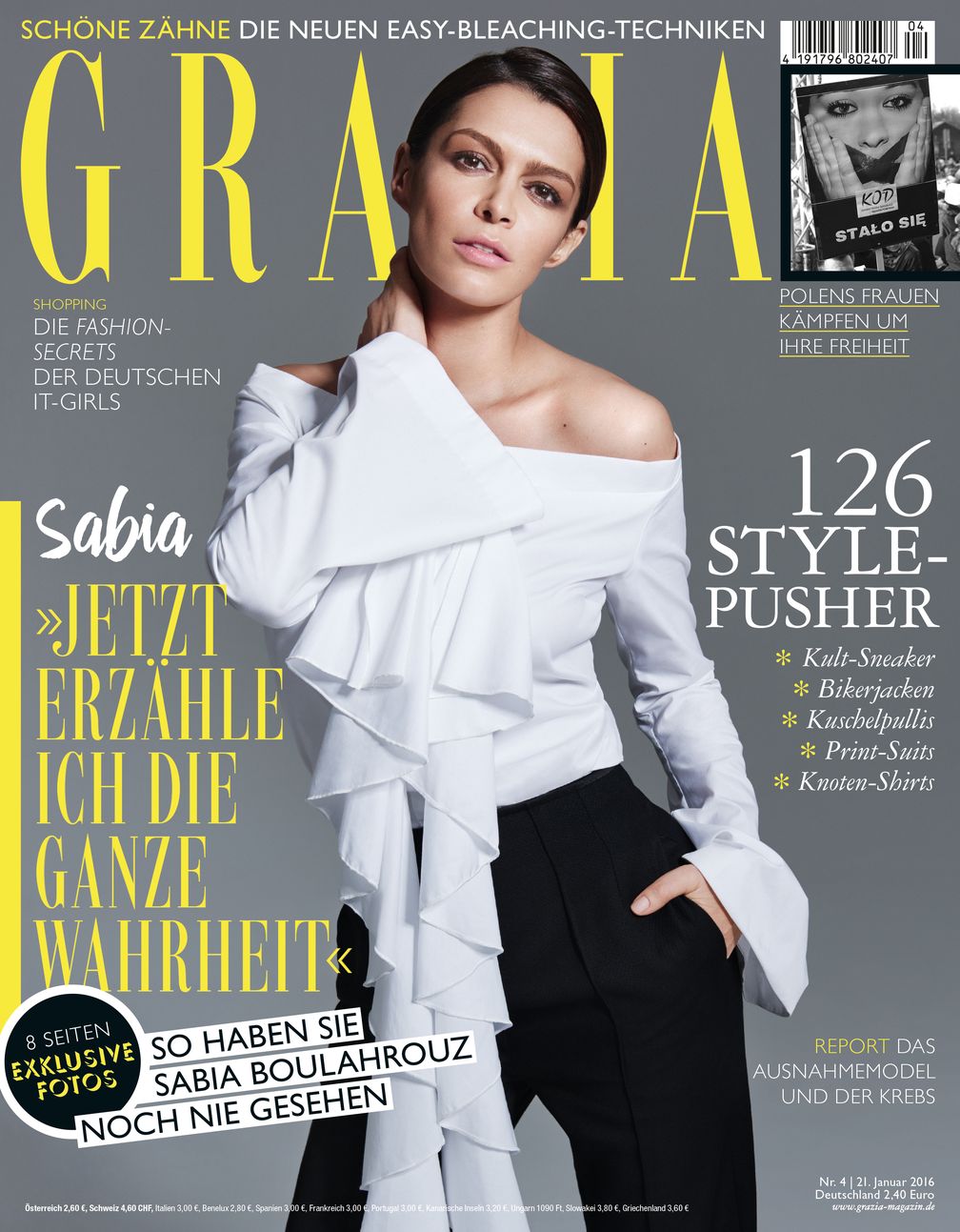 Bild: "obs/Gruner+Jahr, GRAZIA/GRAZIA 4/2016"