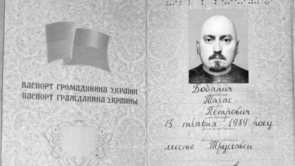 Der Reisepass des getöteten Taras Bobanitsch Bild: Russisches Verteidigungsministerium