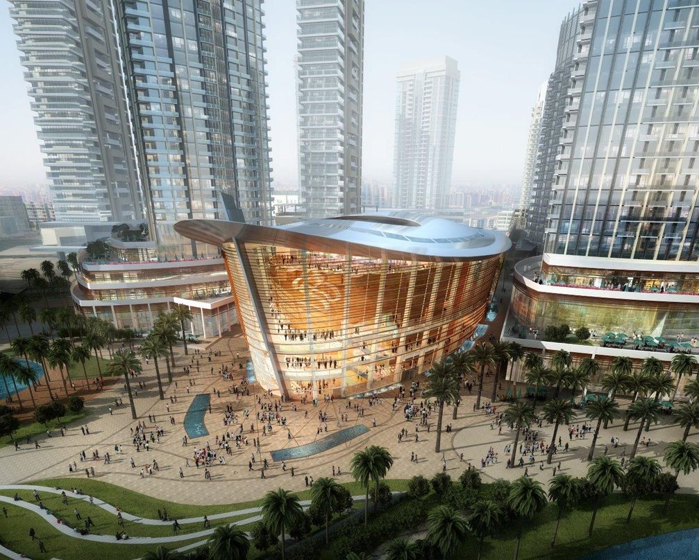 Dubai Opera, Modell