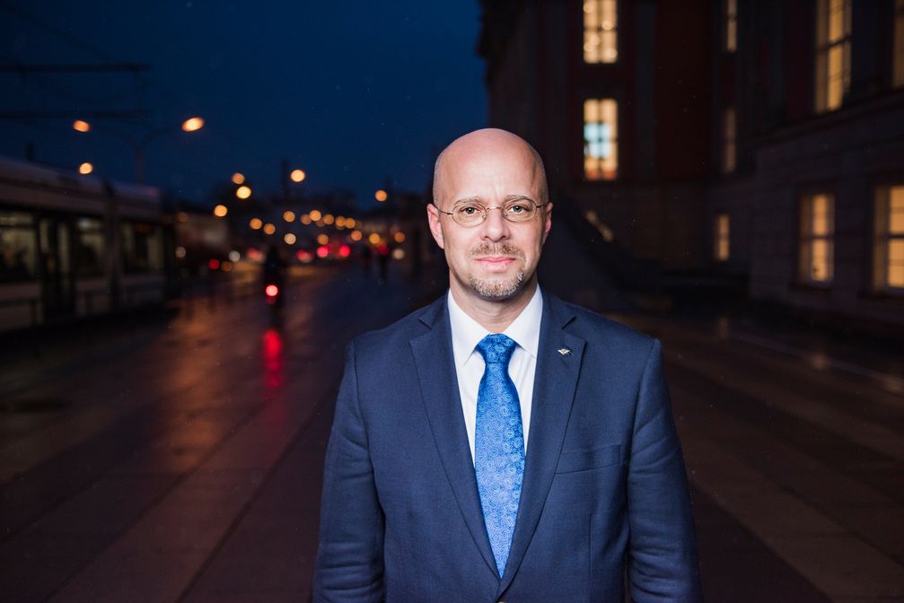 Andreas Kalbitz, Fraktionsvorsitzender der AfD in Brandenburg.