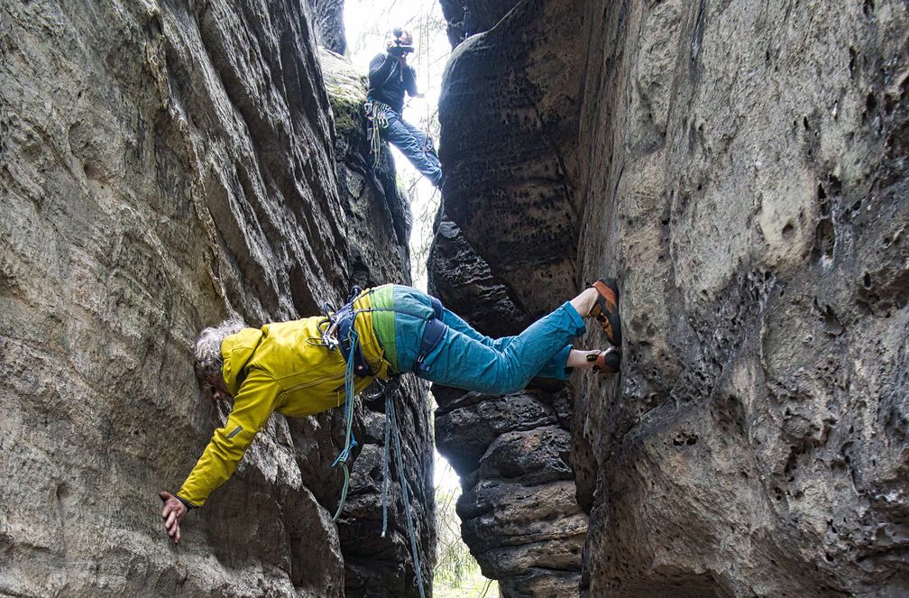 Morgensport im Elbsandsteingebirge Bild: MDR Mitteldeutscher Rundfunk Fotograf: Thorsten Kutschke