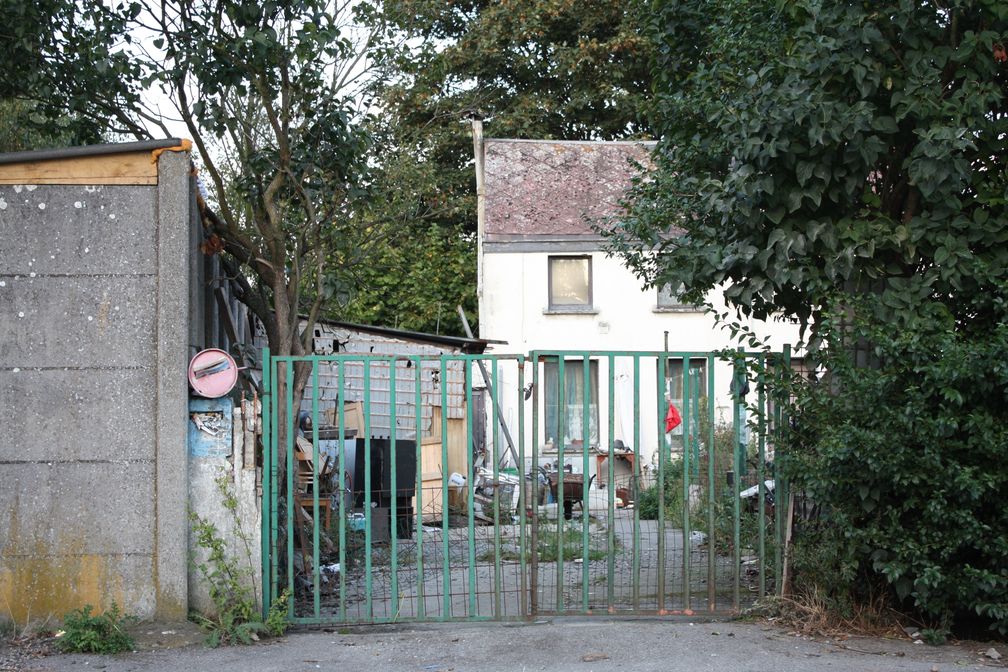 House owned by Dutroux in Marchienne-au-Pont.
