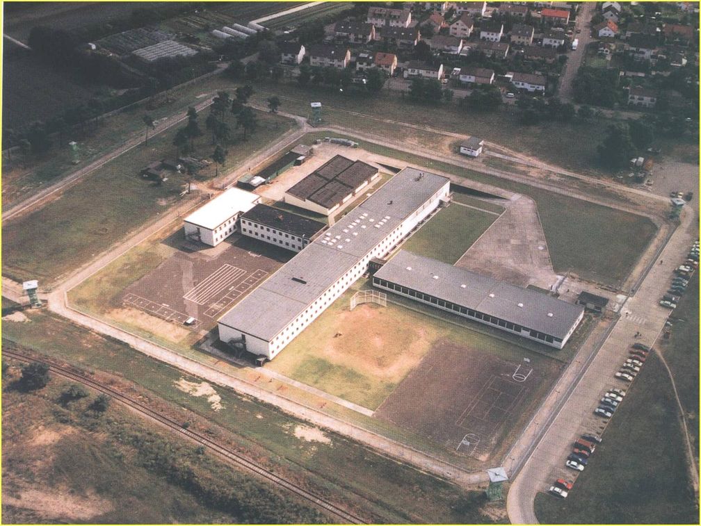 Militärgefängnis in den Coleman Barracks