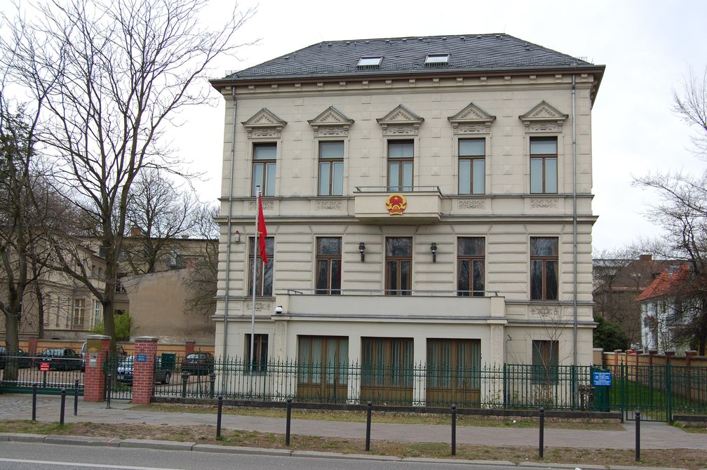 Vietnamesische Botschaft in Berlin an der Elsenstraße