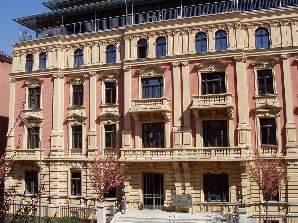 Das Palais Ingenheim-Molitor in der Pettenkoferstraße 20–22 ist eines der Gebäude des Münchener Verein am Standort München