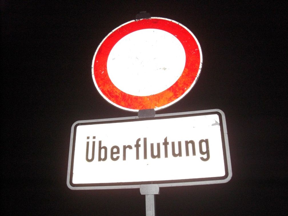 Hochwasser (Symbolbild)