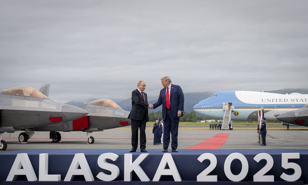 Wladimir Putin und Donald J. Trump (2025)