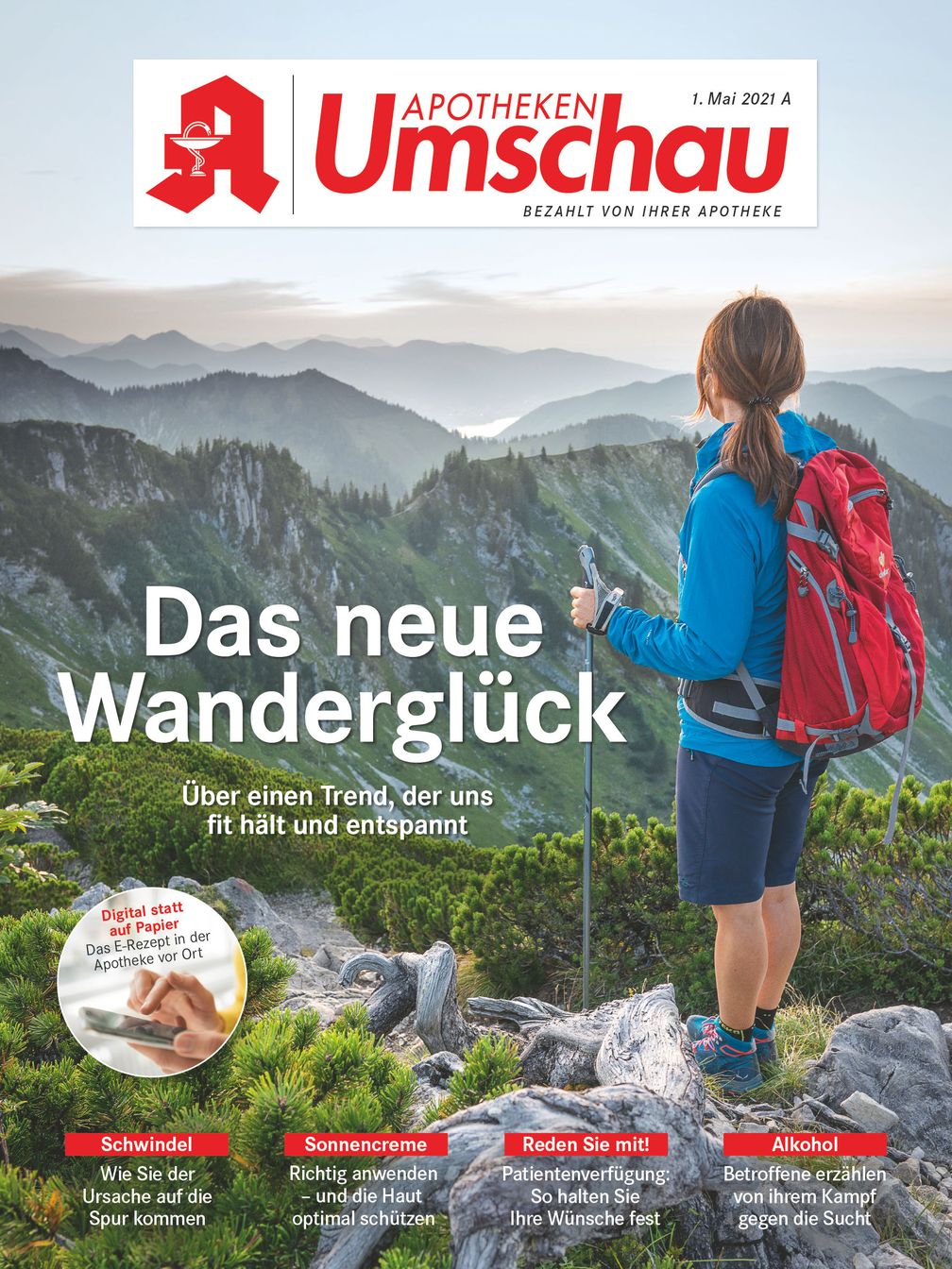 Titelbild Apotheken Umschau B Mai 2021 Bild Wort & Bild Verlag Fotograf: Wort & Bild Verlag