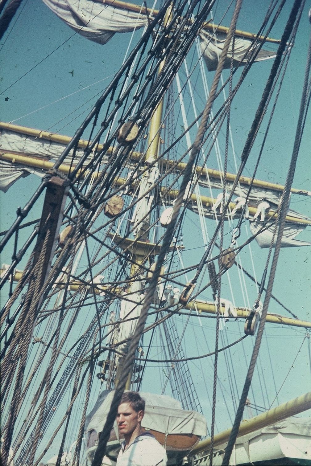 Takelage der Gorch Fock (1968)