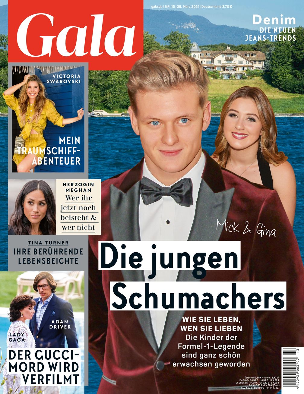 GALA Cover 13/21 (EVT: 25. März 2021) Bild: GALA, Gruner + Jahr Fotograf: Gruner+Jahr, Gala