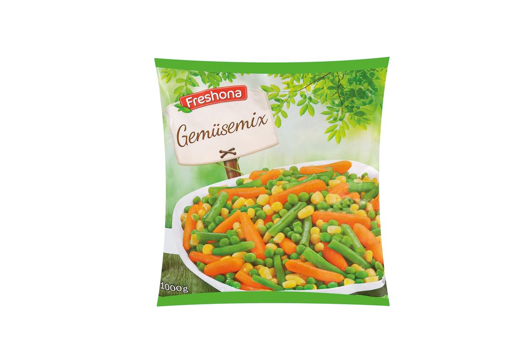 Der belgische Hersteller Greenyard Frozen Belgium N.V. erweitert den Warenrückruf des Produktes "Freshona Gemüsemix" vom 05.07.2018 und ruft zusätzlich das Produkt "Green Grocer's Gemüsemix" zurück. Bild: "obs/LIDL/Lidl"