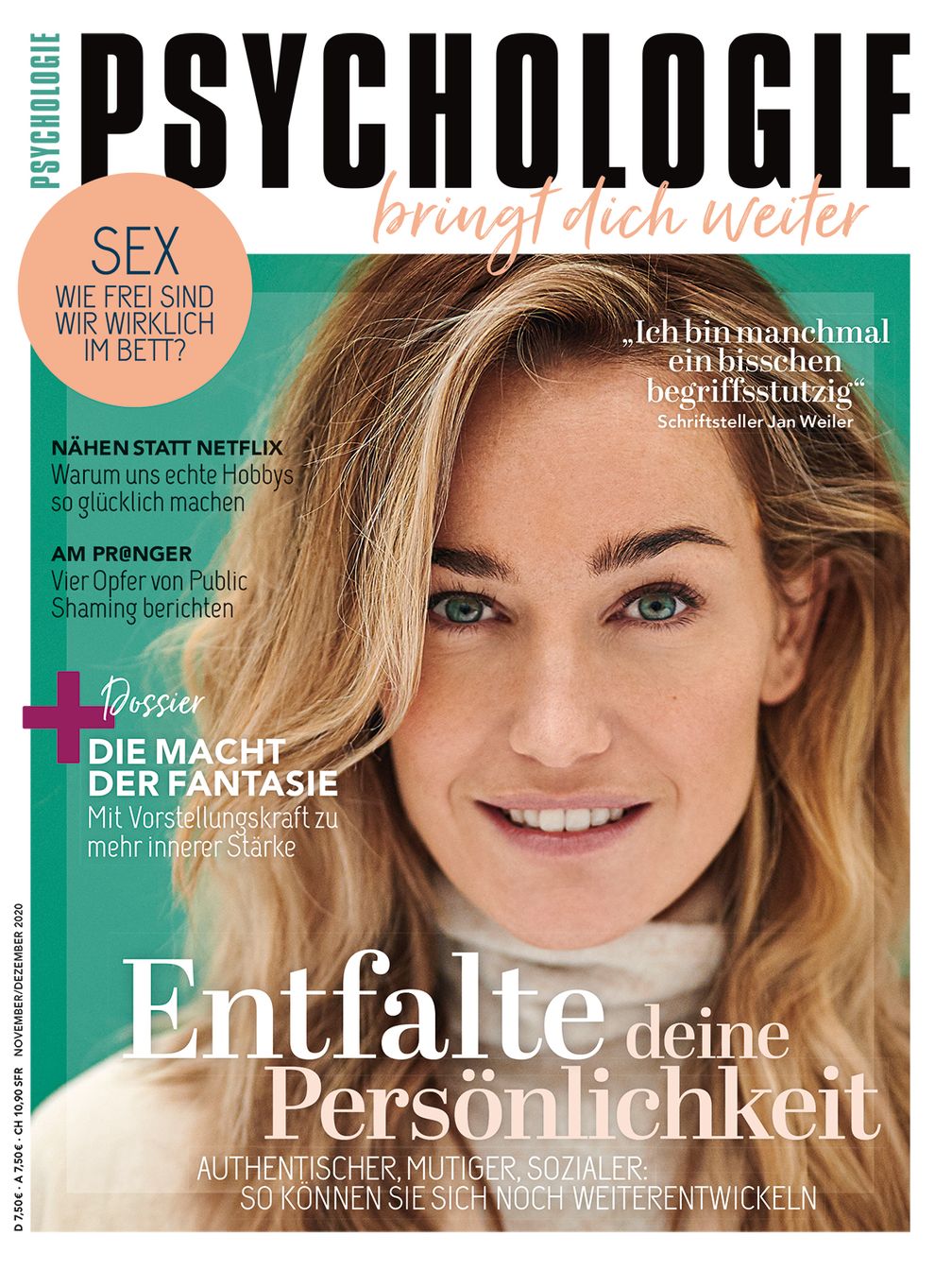 Titelbild zu Ausgabe 06/2020, Bild:     PSYCHOLOGIE bringt dich weiter