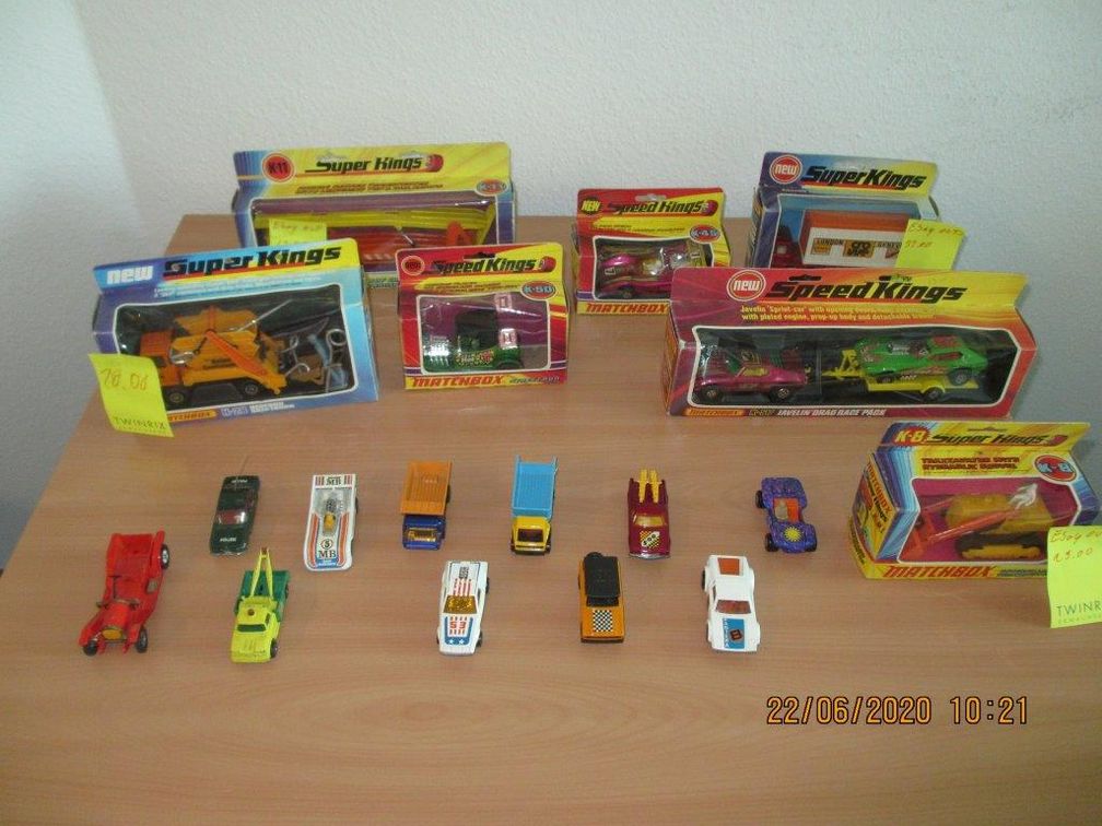 Übersicht Spielzeug, 'Matchbox' Bild: Polizei
