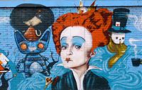 Helena Bonham Grafiti