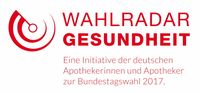 Wahlradar Gesundheit - Eine Initiative der deutschen Apothekerinnen und Apotheker zur Bundestagswahl 2017. Bild: "obs/ABDA Bundesvgg. Dt. Apothekerverbände"