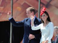 The Duke and Duchess of Cambridge at the Canada Day celebrations in Ottawa, 1 July 2011