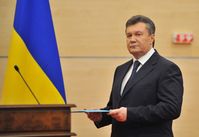 Der Eurointegrator Wiktor Janukowitsch bekommt jetzt die "europäischen Werte" mit voller Wucht zu spüren. (Archivfoto)