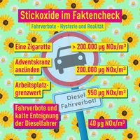 Stickoxide (NOx): Wurden Grenzwerte absichtlich so klein gemacht um die deutsche Automobilindustrie zu (zer-)stören?
