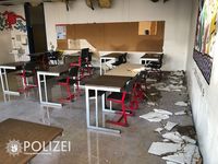 Klassenzimmer Bild: Polizei
