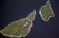 NASA-Bild von Futuna und Alofi (rechts) Bild: de.wikipedia.org