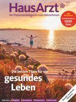 Titelcover HausArzt Patientenmagazin, Ausgabe III/2019. Bild: "obs/Wort & Bild Verlag - HausArzt - PatientenMagazin"