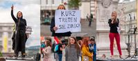 Demonstration in Linz am 15.05.2021 Bild: Wochenblick / Eigenes Werk