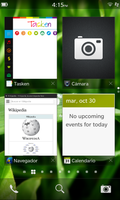 Seitens Secusmart setzt man auf das BlackBerry 10. Hier ein Screenshot des Startbildschirms.