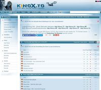 Bild: Screenshot der Webseite Kinox.to