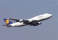Eine Boeing 747-400 der Lufthansa