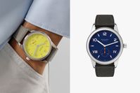 Club Campus starlight und night sky in 36 und 38,5 Millimeter Durchmesser von NOMOS Glashütte.  Bild: NOMOS Glashütte/SA Roland Schwertner KG Fotograf: NOMOS Glashütte