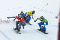 FIS Snowboard Cross Weltcup Montafon  Bild: Montafon Tourismus Fotograf: Stefan Kothner