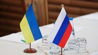 Russische und ukrainische Flagge (Symbolbild) Bild: Sputnik / Maxim Gutschek