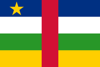 Flagge Zentralafrikanische Republik