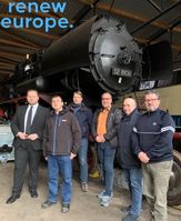 Engin Eroglu, MdEP, beim Besuch der Eisenbahnfreunde Treysa  Bild: Engin Eroglu MdEP (Renew Europe Fraktion) Fotograf: Engin Eroglu MdEP (Renew Europe Fraktion)