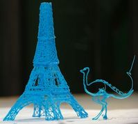 Kreative Gebilde: ''3Doodler'' nutzt Plastik statt Tinte (Foto: kickstarter.com)