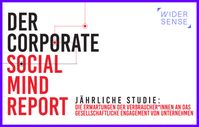 Der Forschungsbericht "The Corporate Social Mind Report" von den Autoren Derrick Feldmann und Michael Alberg-Seberich