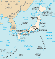 Karte von Japan Bild: de.wikipedia.org