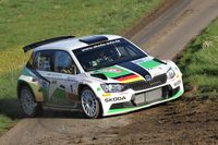 Das SKODA AUTO Deutschland Duo Fabian Kreim/Frank Christian (D/D). Bild: "obs/Skoda Auto Deutschland GmbH"