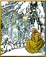 Väterchen Frost, Illustration von Ivan Bilibin. Bild: wikipedia.org