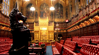 Britischen Oberhaus: House of Lords Chamber