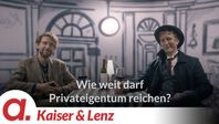 Bild: SS Video: "Kaiser & Lenz – Privateigentum: Wie weit darf Eigentum reichen?" (https://tube.apolut.net/w/mL4muJGN1hqcHWqRNdA6f1) / Eigenes Werk
