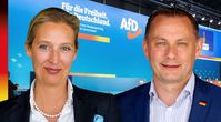 Dr. Alice Weidel und Tino Chrupalla (2022) Bild: AfD Deutschland