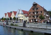 Speicher von 1836 am alten Wolgaster Hafen