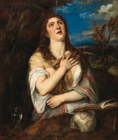(Pieve di Cadore um 1485/90 - 1576 Venedig)Die büßende Magdalena, Öl auf Leinwand, 115 x 96,7 cmerzielter Preis € 4,8 Millionen Bild: Dorotheum Fotograf: Dorotheum