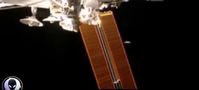 Bild: Screenshot Youtube Video "ALIEN Disc Caught On Space Station Live Feed? 5/13/17"