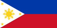 Flagge von Philippinen