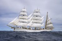 Segelschulschiff Gorch Fock unter Vollsegel Bild: Bundeswehr