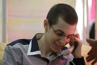 Gilad Schalit, am 18. Oktober 2011, dem Tag seiner Befreiung