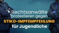 Bild: Screenshot Video: " Rechtsanwälte protestieren gegen Stiko-Impfempfehlung für Jugendliche!" (www.kla.tv/19658) / Eigenes Werk