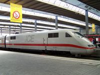 ICE im Münchner Hauptbahnhof
